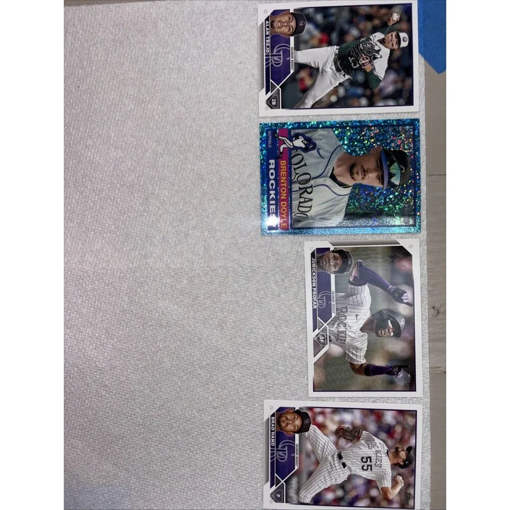 Colorado Rockies Card Lot + Larry Walker + Doyle + Trejo – 11 Cards